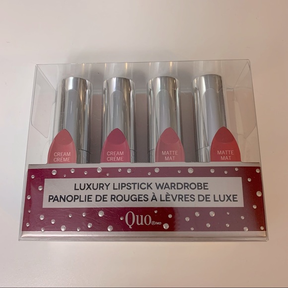 SOLD - NWT Quo Full Size Lipstick Set - Picture 2 of 3